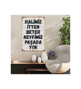 Ahşap Retro Mdf Poster , Komik Sözler , Duvar Yazıları , Manzara ,  Tarih , Edebiyat - Tbl0341