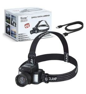 Sensörlü Cree Tg Led Şarjlı Kafa Lambası Wt-625