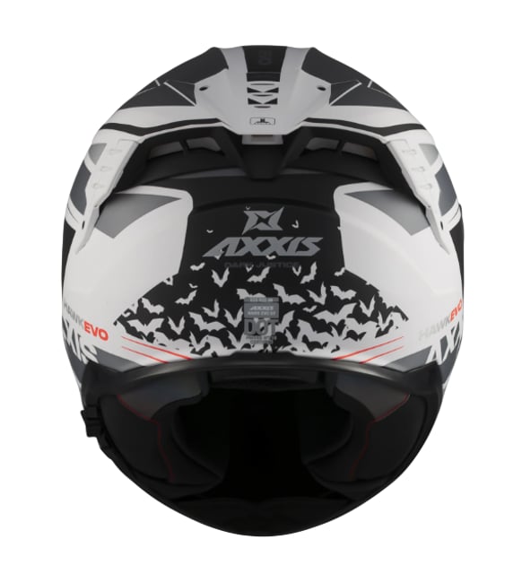 Motosiklet Kaskı Hawk Evo SV Dark Justice A2 Motorcu Kask