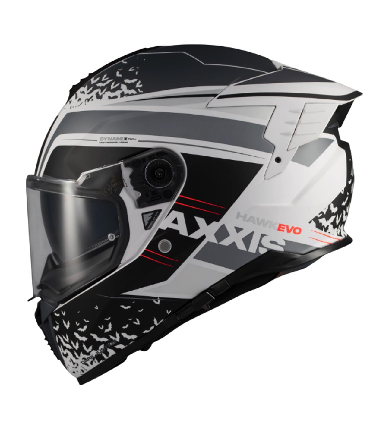 Motosiklet Kaskı Hawk Evo SV Dark Justice A2 Motorcu Kask
