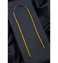 Hematit Doğal Taş Parlak Gold Silindir Kesim 3x5mm Dizi [AA]