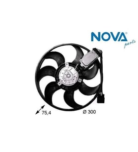 7L0959455F Fan Motoru & Modülü - Porsche-Cayenne-Touareg 2003-2010 - Q7 2007-2015 - 2.5 Lt.-3.0-Tdı-
