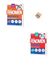 Fenomen 7. Sınıf Maarif 7A Serisi Matematik ve Paragraf Soru Bankası + Telefon Standı