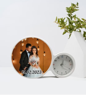 KİŞİYE ÖZEL SAATLİ SİHİRLİ AYNA TARİHLİ