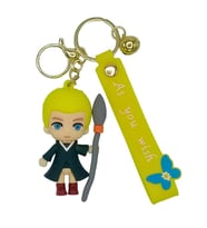 Harry Potter Draco Malfoy 3D Silikon Anahtarlık No.2