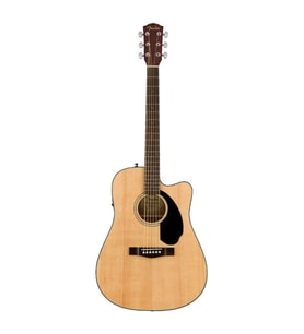 Fender CD-60SCE Dreadnought Natural Elektro Akustik Gitar
