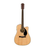 Fender CD-60SCE Dreadnought Natural Elektro Akustik Gitar