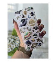 Samsung Galaxy A55 Uyumlu Baskılı Şeffaf Telefon Kılıfı