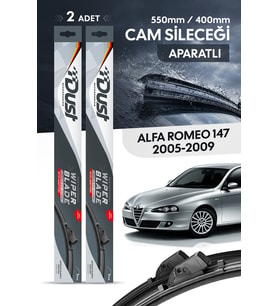 Alfa Romeo 147 2005-2009 Uyumlu Silecek Takımı 550MM/400MM S16