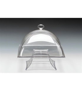POLYCARBONAT 30 CM KARE KAPAKLI TEŞHİR