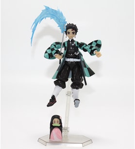 Anime Demon Slayer Tanjiro Figürü 14 Cm (Çok Renkli)