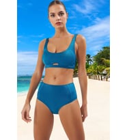 Parlak Bikini Takımı Özel Tasarım Hızlı Kuruyan Yüksek Konfor Plaj Ve Havuz İçin (Çok Renkli)