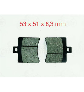 RKS 150-200 ARKA FREN DİSK BALATASI A KALİTE