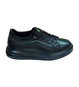 Be Fast One F-80 Erkek Siyah Deri (40-44) Casual Ayakkabı
