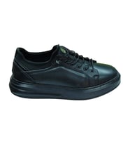 Be Fast One F-80 Erkek Siyah Deri (40-44) Casual Ayakkabı