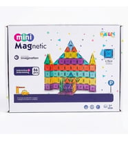 Magnet Mini Yapı Blok Seti 86 Parça - 3D Tasarım ve Eğitici STEM Seti