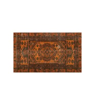 Benzersiz Eskitme El Yapımı Halı 145x251 cm 9673