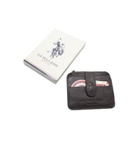 Plcuz 7659 U.S.Polo Assn.Hakiki Deri (pütürlü) Erkek Kartlık (Kahverengi)
