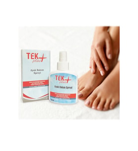 Tekplus Ayak Bakım Spreyi - Ayakkabı Ve Ayak Kokusu Önleyici, Mantar Karşıtı, Tırnak Bakım Spreyi 100ml