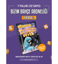 Bizim Bahçe Dergisi Yurtiçi Abonelik - Yıllık