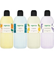 Agarta Kolonya 400 ML 80 Derece Pet Şişe (Mandalina-Aqua-Limon-Lavanta) (4 Lü Karma Set)