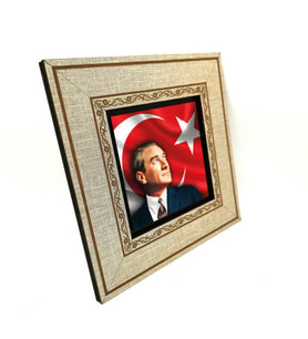 Atatürk Baskılı MDF Tablo