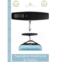 #BagajTartısı Taşınabilir Elektronik El Tartısı Hassas Ölçüm Dijital Kargo Bagaj Tartısı Max 50 Kg