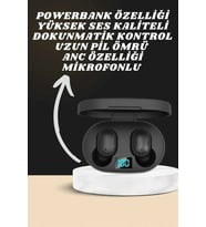 Dijital Göstergeli Kulaklık Ve 7 Kordonlu Akıllı Saat Android Ve İos Uyumlu Uyku Takibi Sesli Görüşm