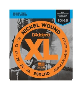 D'Addario ESXL110 XL Nickel Serisi Elektro Gitar Tel Seti (Regular Light - 10-46)
