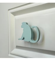 Pomerol Mavi Maymun Dolap Kulpu - Çocuk Odası, Mutfak ve Banyo İçin Modern, Şık ve Dayanıklı Mobilya Kulp