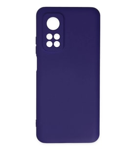 Durukar® Mi 10T Kılıf Nano içi Kadife Silikon - Mor