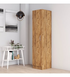 1 Kapılı Gardrop Çam- GRD0302 (Beyaz)