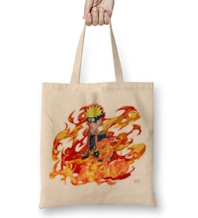 Naruto Bez Çanta Uzun Saplı