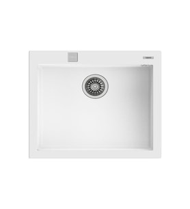 TEKA FORSQUARE 50.40 TG TEZGAH ÜSTÜ BEYAZ GRANİT EVYE