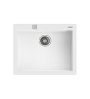 TEKA FORSQUARE 50.40 TG TEZGAH ÜSTÜ BEYAZ GRANİT EVYE