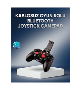 Kablosuz Bluetooth Oyun Kolu Mobil TV PC Uyumlu Ergonomik Tasarım