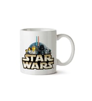 Star Wars Lego Logo iki Tarafı Baskılı Kupa Bardak