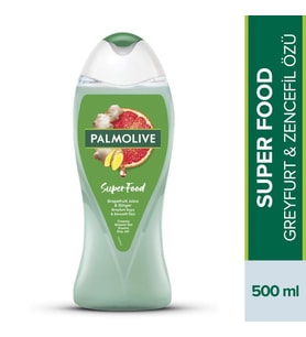 Palmolive Duş Jeli Superfood Greyfurt Suyu & Zencefil Özü 500 ml