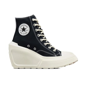 Converse Chuck 70 De Luxe Wedge Hi Kadın Günlük Ayakkabı A06478C Siyah