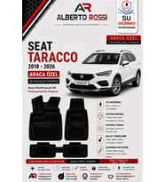 SEAT TARACCO 2018 - 2026 Araca Özel Kauçuk 3D Profesyonel Oto Paspası