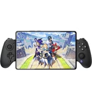 Bluetooth Mobile Game Controller for Switch & iOS & Android & Tablets, Wireless Gamepad with Hall Effect Joysticks/Hall Trigger, Play Minecraft, Genshin Impact, Call of Duty Mobile