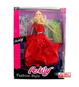 02256 - OYDAŞ Anlily Fashion Style Elbiseli Bebek