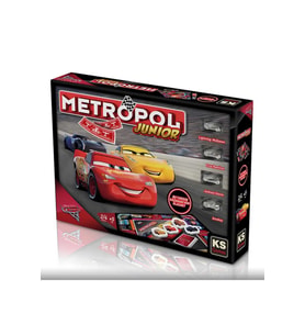 Cars Metropol Junior Kutu Oyunu 2-4 Kişilik 5+ Yaş
