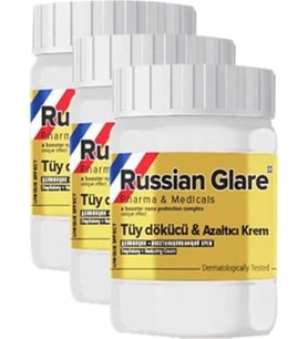 Süper Russıan Glare Tüy Dökücü Azaltıcı Merhem 3 Adet