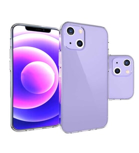 Apple iPhone 15 Plus Uyumlu Kılıf Zore Süper Silikon Kapak (Renksiz)