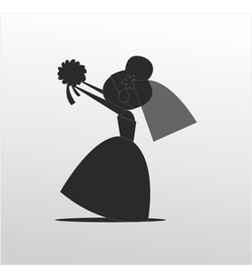 Folyo Sticker Çiçek Atma 90 cm uzunluk (Karışık)