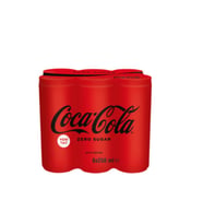 Coca Cola Şekersiz Kutu 6x250 ml