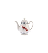Şık Seramik Demlik 965 ml, Geleneksel Tasarım, Çay Demleme Aracı