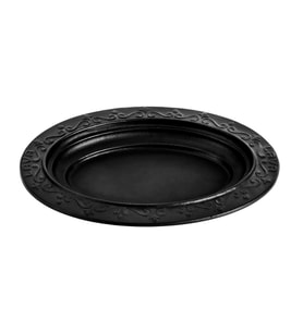 Lava Döküm Oval Döner, Kebap Tabağı. Ölçü 32x23cm.