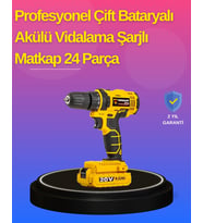 Hafif ve Ergonomik 12V Kablosuz Matkap  Hızlı Şarj ve Uzun Pil Ömrü